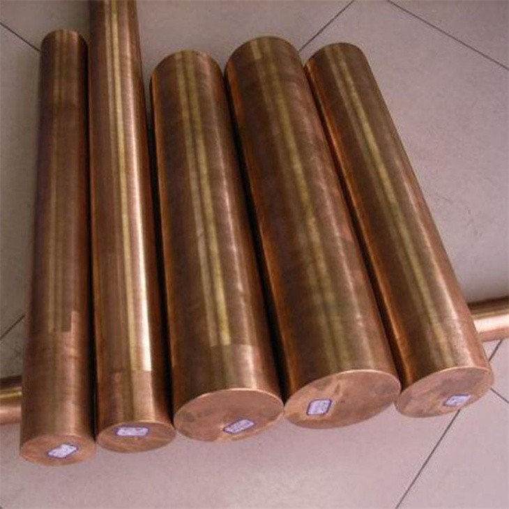 Manufacturers Sell Solid Red Copper Rod Grounding Purple Copper Rod
