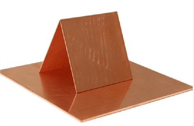 Placa metàl·lica de coure per a la indústria i la construcció